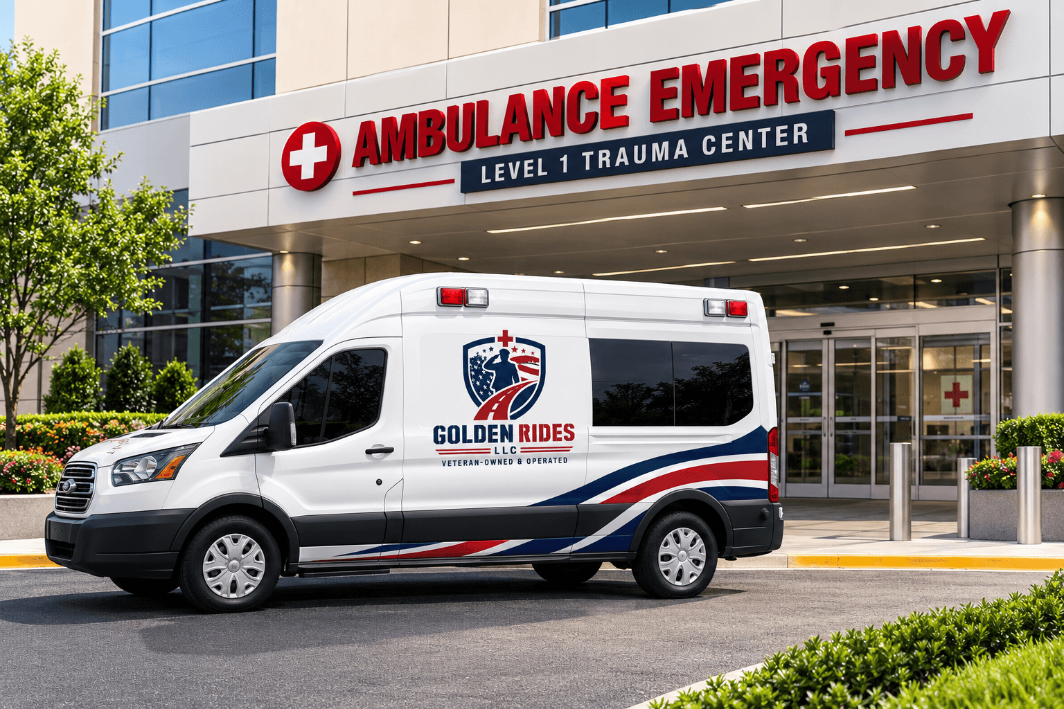 Golden Rides LLC wheelchair-accessible van