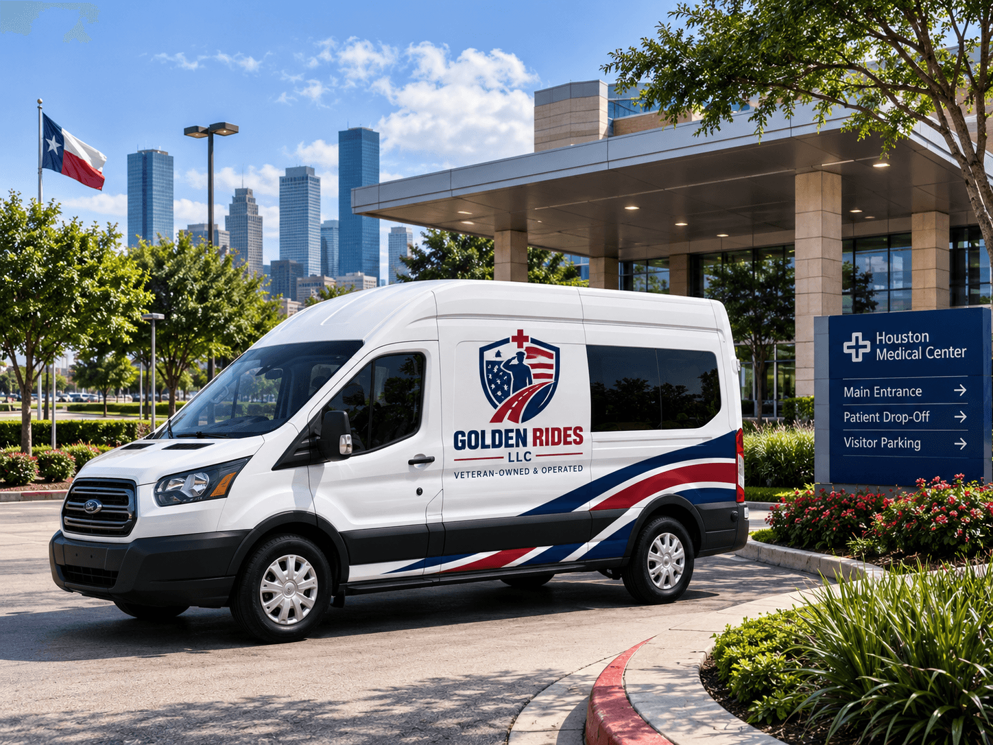 Inside Golden Rides LLC accessible van